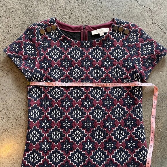 Ann Taylor LOFT Mod Style Dress Size 0 - Picture 11 of 16